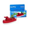 AquaPlay FireBoat 8700000273 Fireboat Accessories for Water Trains or Bath, Fire Boat with Sven The Crocodile, Water Splash Function, for Children from 3 Years, Red view 4