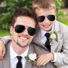 Boompark Ring Wedding Bearer Security: Ring Gifts Bearer Sun Glasses + EarPiece Cosplay + Badge Police FBI view 4