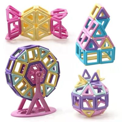 Magnetic Building Blocks Educational Toys Tiles Set for Toddlers Boys Girls Gift5
