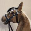 Brown Stick Hobby Horse A3 | Realistic Horse Head on Stick | Hobby Horse Whith Bridle view 4