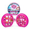 5 Surprise 77288 Brands Includes 5 Mystery Foodie Collector's Case, Store and Display 30 Mini Collectibles, Fast Food Toys and Shopping Accessories view 1