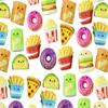 Curious Minds Busy Bags 24 Cute Micro Food Slow Rise Squishy Toys - Mini Memory Foam Party Favors, Prizes, OT (Random Selection) view 1