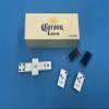 Domino Corona Hecho en Mexico with 2 Wood Holders * Size : 1 3/4 x 7/8 x 1/2 Inches - Smaller Than The Standard Size view 3