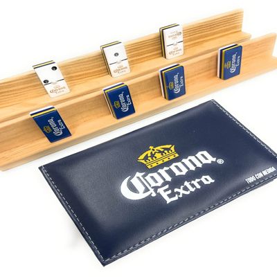 Trujillo Domino Corona Hecho en Mexico Azul with 2 Wood Holders * Tamao Jumbo