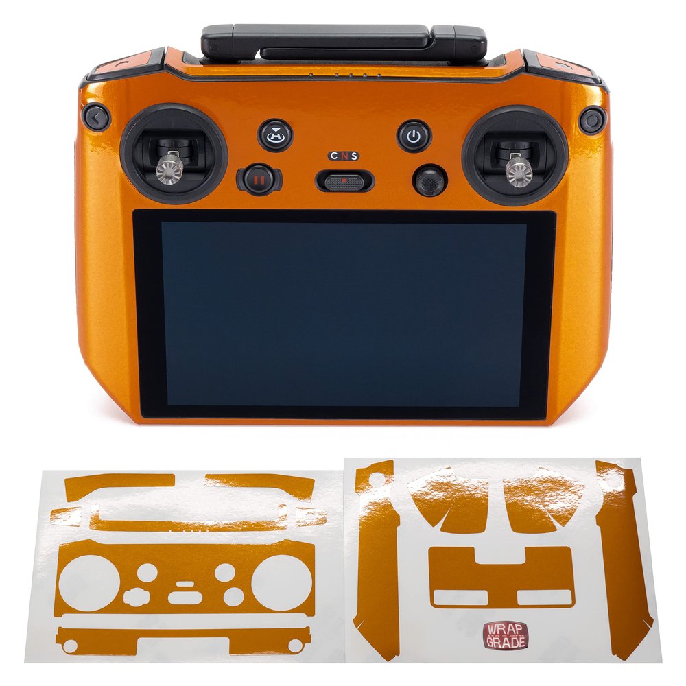 WRAPGRADE Skin Stickers for DJI RC PRO (Butterfly Copper)