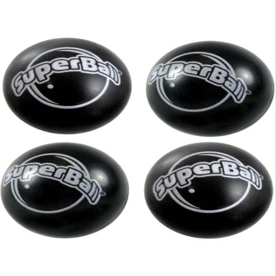 Wham-O The Original Superball with Zectron (4 Pack Bundle)