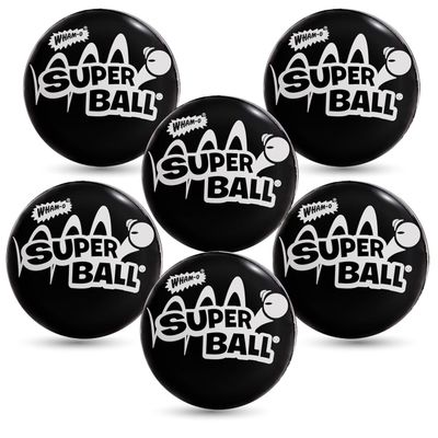 Wham-O The Original Superball with Zectron (6 Pack Bundle)