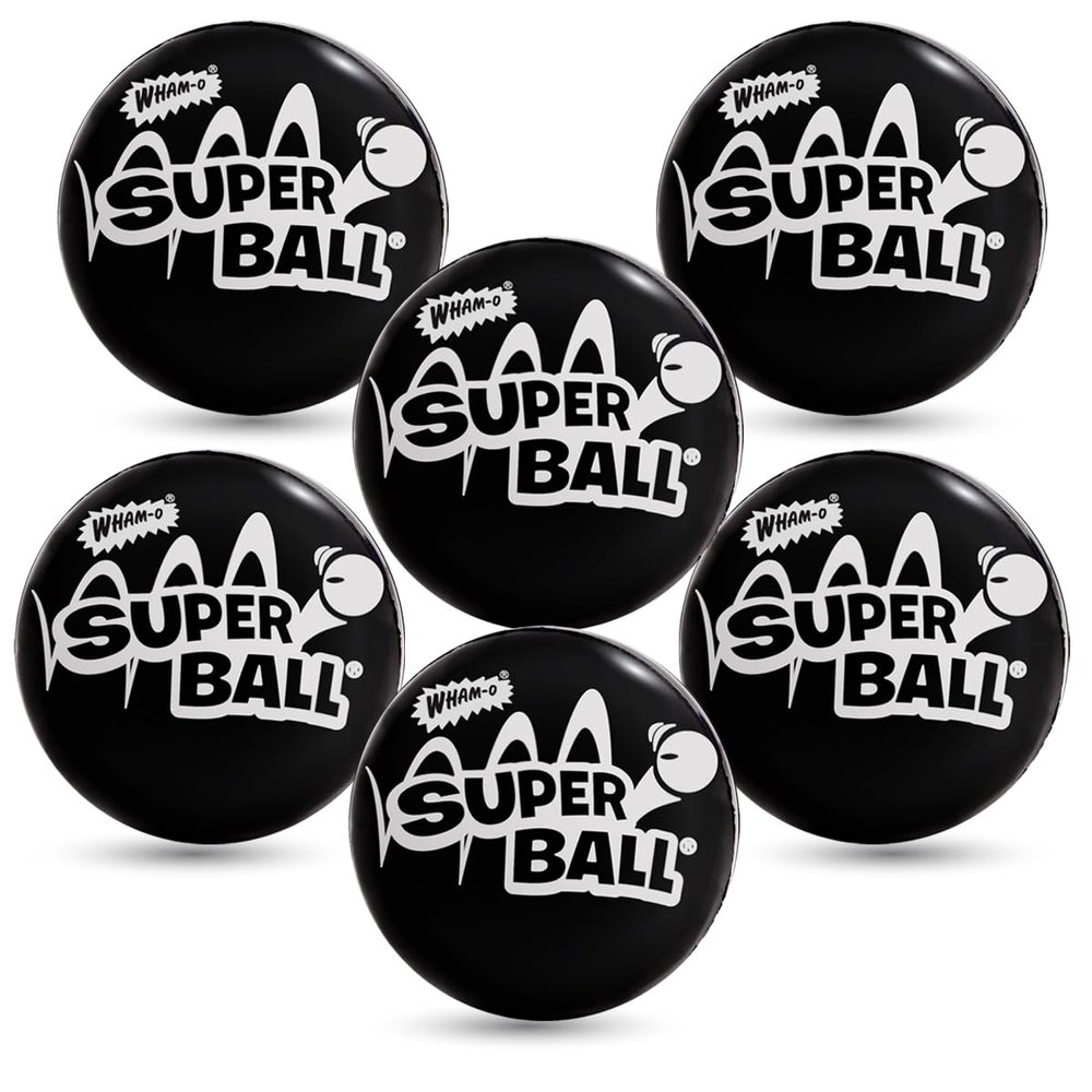 Wham-O The Original Superball with Zectron (6 Pack Bundle)