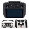 WRAPGRADE Skin Stickers for DJI RC PRO (Black Bumpy CAMO) view 1
