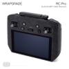 WRAPGRADE Skin Stickers for DJI RC PRO (Black Bumpy CAMO) view 2