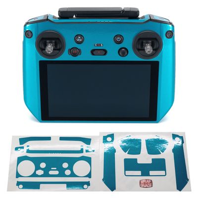 WRAPGRADE Skin Stickers for DJI RC PRO (Caribbean Blue)