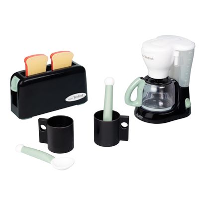 Smoby 7600310599 Tefal Breakfast Set, Black