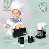 Smoby 7600310599 Tefal Breakfast Set, Black view 2