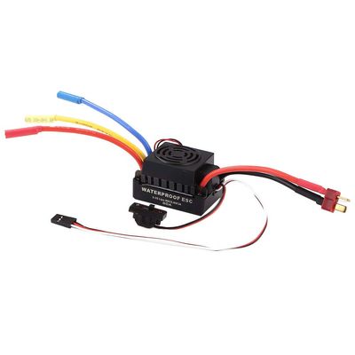 oAtm0eBcl 60A Brushless Motor Controller ESC Programming Card for 1/10 RC Black