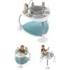 Ingenuity Spring & Sprout 2-in-1 Baby Activity Center Jumper and Table with Infant Toys - Ages 6 Months +, First Forest view 2