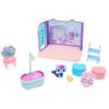 Gabbys Dollhouse, Primp and Pamper Bathroom with Mercat Figure, 3 Accessories, 3 Furniture and 2 Deliveries, Kids Toys for Ages 3 and up view 4