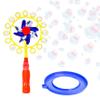 Sunny Days Entertainment Pinwheel Bubble Wand - Bubble Blower and Windmill Spinner - Colors and Styles May Vary view 1