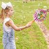 Sunny Days Entertainment Pinwheel Bubble Wand - Bubble Blower and Windmill Spinner - Colors and Styles May Vary view 4