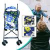 AmorosO Single Umbrella Stroller | Lightweight, Travel-Ready Stroller with EVA Wheels & Sun Protection view 4
