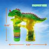 Dinosaur Bubble Guns: Set of 2 Bubble Toys | Battery Operated Bubble Maker Toy for Toddlers and Kids | 6 Batteries and 4 Refill Bottles Included view 3