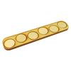 LITKO 6x1 Formation Skirmish Tray for 25mm Circle Bases view 1