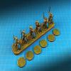 LITKO 6x1 Formation Skirmish Tray for 25mm Circle Bases view 3