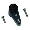 GPM Aluminum 7075 23T Servo Horn w/Built-in Spring Black : Axial 1/10 RBX10 view 1