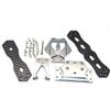 GPM Aluminum Alloy + Carbon Fiber Sub Chassis Grey : Losi 1/10 Lasernut U4 view 1