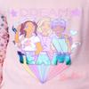 INTIMO Mattel Girls' Barbie Dream Team Unicorn Best Friend Sleep Pajama Set (4) view 3