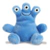 Aurora Adorable Palm Pals Zeke Monster Stuffed Animal - Pocket-Sized Fun - On-The-Go Play - Blue 5 Inches view 1