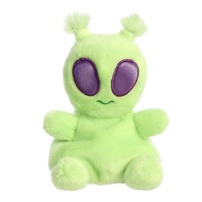 Aurora Adorable Palm Pals Ross Alien Stuffed Animal - Fun Collectible Plush for Kids and Adult Collectors - Perfect for Decorating Rooms and Birthday Gifts - Green 4.5 Inches