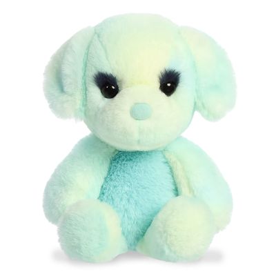Aurora Colorful Sweet Pop Gelato Puppy Stuffed Animal - Eye-Catching Designs - Imaginative Play - Green 7.5 Inches