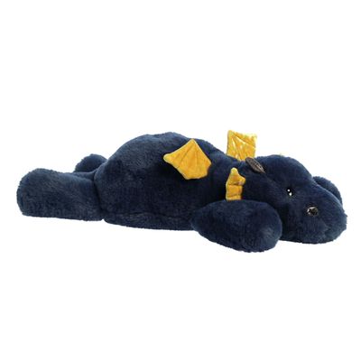 Aurora Laid-Back Snoozles Dragon Stuffed Animal - Floppy Characters for Comforting Cuddles - Perfect for Bedtime, Naps, and Kids All Ages - Blue 17 Inches