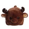 Aurora Adorable Spudsters Morty Moose Stuffed Animal - Round Shape Makes for Comforting Cuddles - Perfect for Kids All Ages and Animal Loving Adults - Brown 10 Inches view 2
