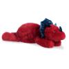 Aurora Laid-Back Snoozles Triceratops Stuffed Animal - Floppy Characters for Comforting Cuddles - Perfect for Bedtime, Naps, and Kids All Ages - Red 18 Inches view 3
