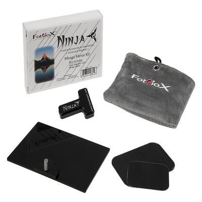 Ninja Mirage Mirror Kit - Creative Universal & Magnetic Accessories for Smartphones: Ninja Magnetic Core, Mirage Mirror