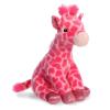 Aurora Adventurous Destination Nation Giraffe Stuffed Animal - Global Exploration - Learning Fun - Pink 11.5 Inches view 1