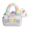Aurora Fashionable Fancy Pals Rainbow Dream Stuffed Animal - Plush with Stylish Purse for Dress Up Fun - Perfect for Kids 3+ Years, Costumes, and Birthdays - 6.5 Inches view 2