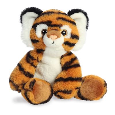 Aurora Adorable Flopsie Topaz Tiger Stuffed Animal - Used to Create Imaginative Play Adventures - Perfect for Birthdays, Kids and Adults, All Ages - Orange 13 Inches