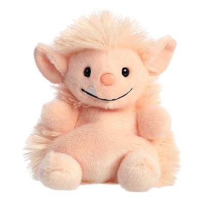 Aurora Adorable Palm Pals MOH Ogre Stuffed Animal - Fun Collectible Plush for Kids and Adult Collectors - Perfect for Decorating Rooms and Birthday Gifts - Pink 4 Inches