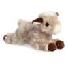 Aurora Adorable Mini Flopsie Paisley Goat Stuffed Animal - Mini Companions Ready for Playful Adventures - for Kids All Ages, Toddlers, Adults, and Families - Brown 8 Inches view 1