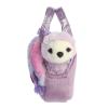 Aurora Fashionable Fancy Pals Sweets Rainbow Purple Stuffed Animal - Plush with Stylish Purse for Dress Up Fun - Perfect for Kids 3+ Years, Costumes, and Birthdays - Purple 5.5 Inches view 2