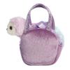 Aurora Fashionable Fancy Pals Sweets Rainbow Purple Stuffed Animal - Plush with Stylish Purse for Dress Up Fun - Perfect for Kids 3+ Years, Costumes, and Birthdays - Purple 5.5 Inches view 4