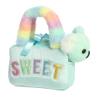 Aurora Fashionable Fancy Pals Rainbow Sweet Stuffed Animal - Plush with Stylish Purse for Dress Up Fun - Perfect for Kids 3+ Years, Costumes, and Birthdays - 6.5 Inches view 1