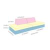 Sweet Home From Wood Foam Climbing Block - Kids Couch - Foldable Mattress - Sleepover Mattress - Foam Blocks - Activity Play Mattress Set (Dark Brown) view 3