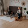 Sweet Home From Wood Foam Climbing Block - Kids Couch - Foldable Mattress - Sleepover Mattress - Foam Blocks - Activity Play Mattress Set (Dark Brown) view 4