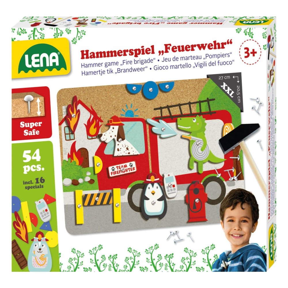 LENA - Cork Flat Base, Multicoloured, 65836