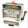 PowerTRC Jumbo Slot Machine Coin Bank | Casino Toy Slots Piggy Bank | Flashing Lights and Jackpot Sounds view 1