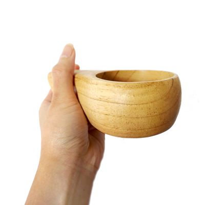 Natural Playbox Wooden Cup Kids Sensory Play Tools