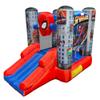 Funormous Marvel Spider-Man Bounce House with Slide, Kids Inflatable Spiderman Bouncy Castle Indoor Outdoor Plus Heavy Duty Air Blower view 1